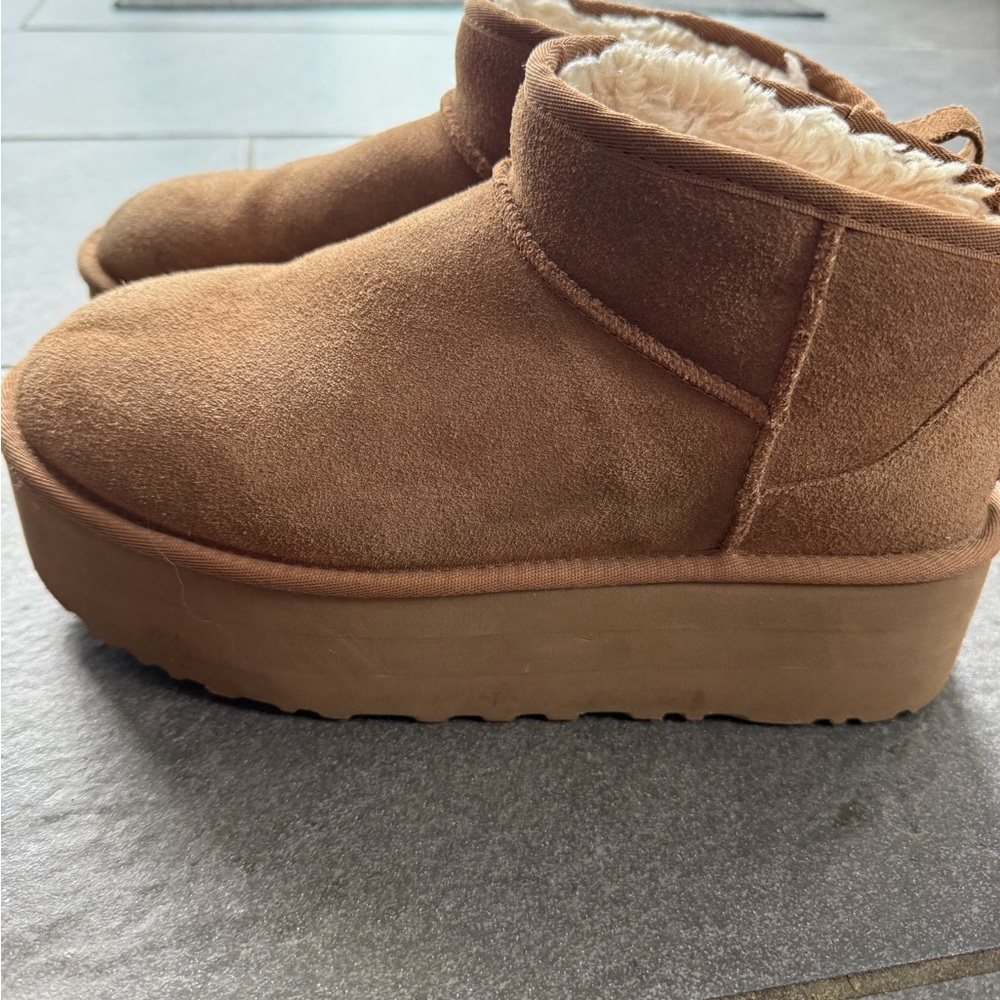 UGG Tan Suede Women's Winter Boots